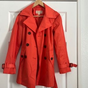 Micheal Kors short trench coat